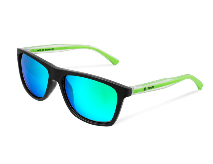 Ochelari de soare polarizați Delphin SG TWIST lentila verde