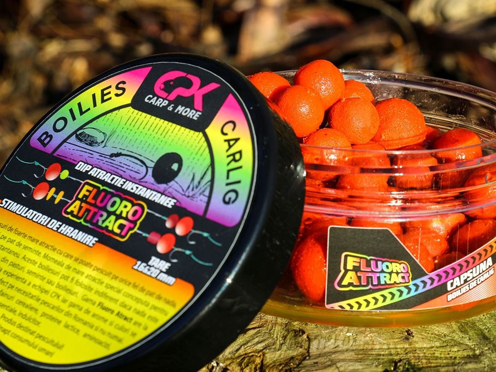 BOILIES CARLIG FLUORO ATRACT – CAPSUNA 160R 16/20MM