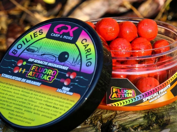 BOILIES CARLIG FLUORO ATRACT – SPECIAL FRUITS 160GR 16/20MM