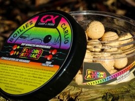 BOILIES CARLIG FLUORO ATRACT – BANANA 160G 16/20MM