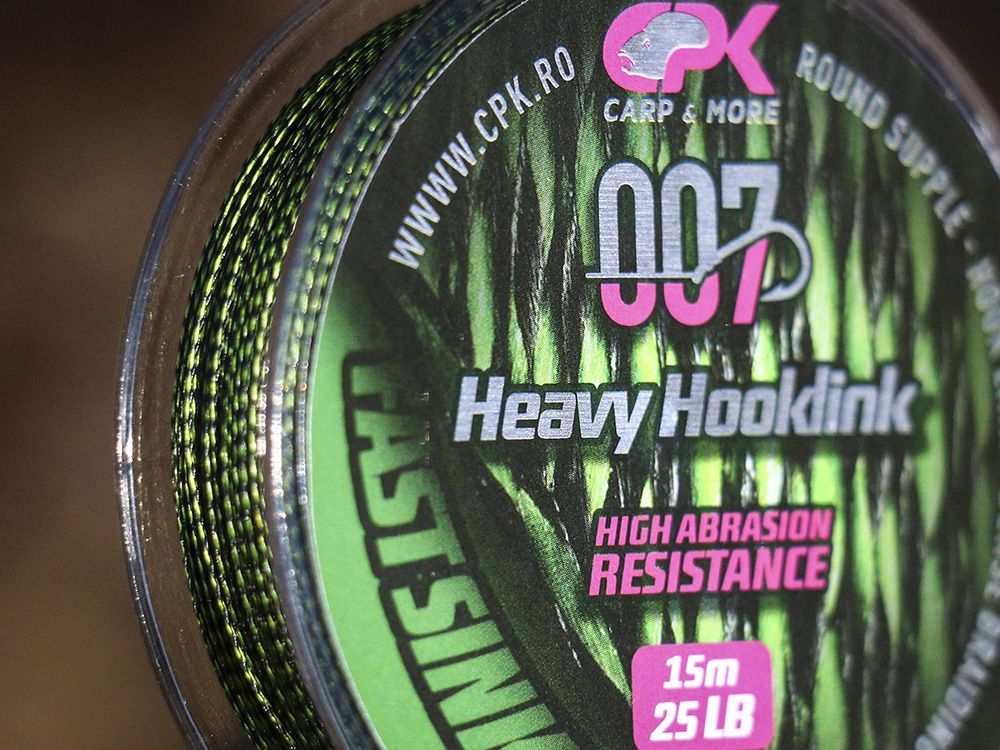 Heavy Hooklink Green 15 Lb / 15 M