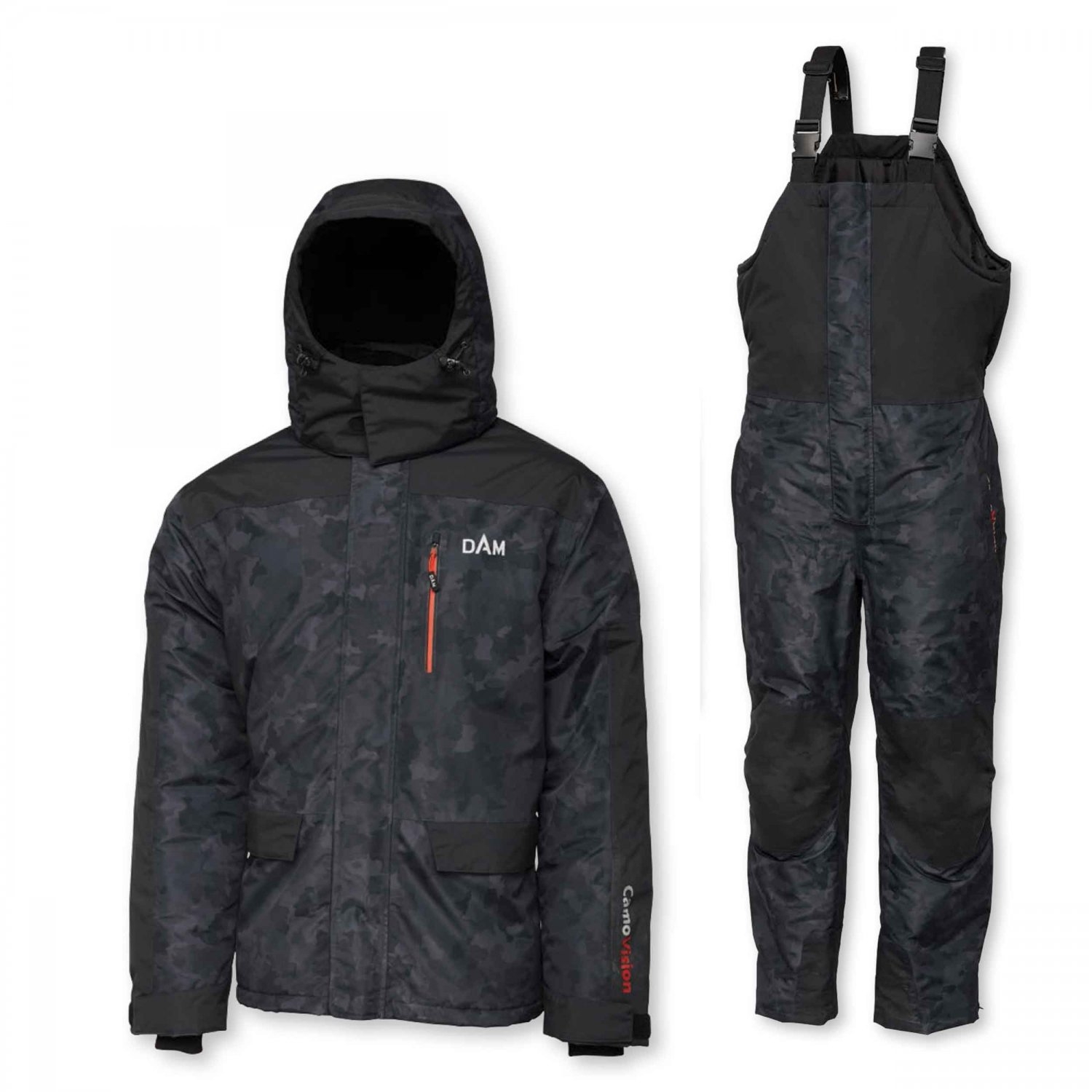 Costum DAM Camovision Thermo Suit Black Grey