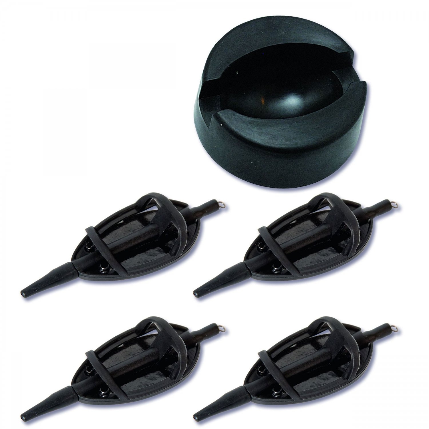 Set Cosulet Naditor Browning Method Feeder Black Magic 1 – 4