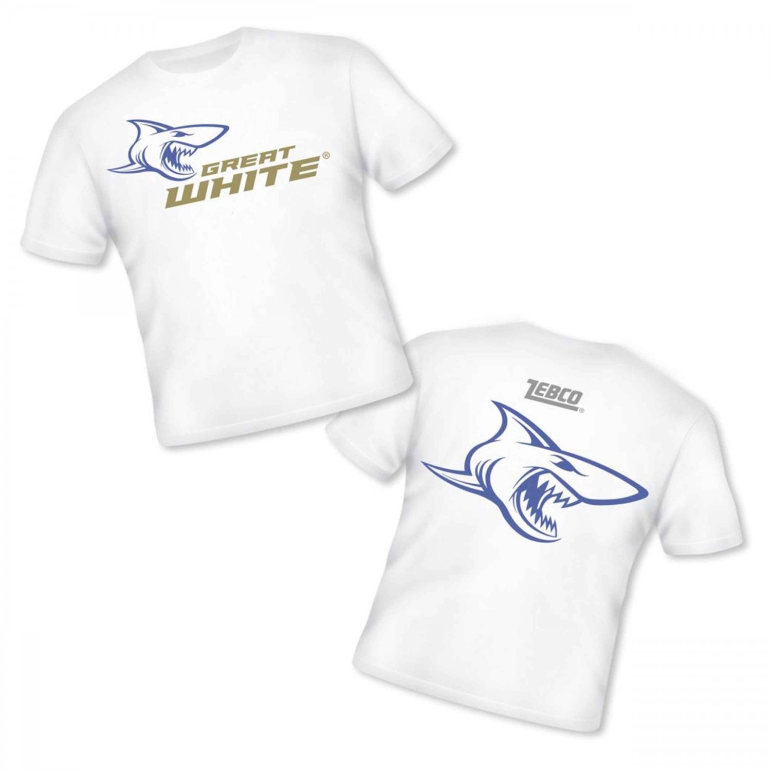 Tricou Zebco Great White