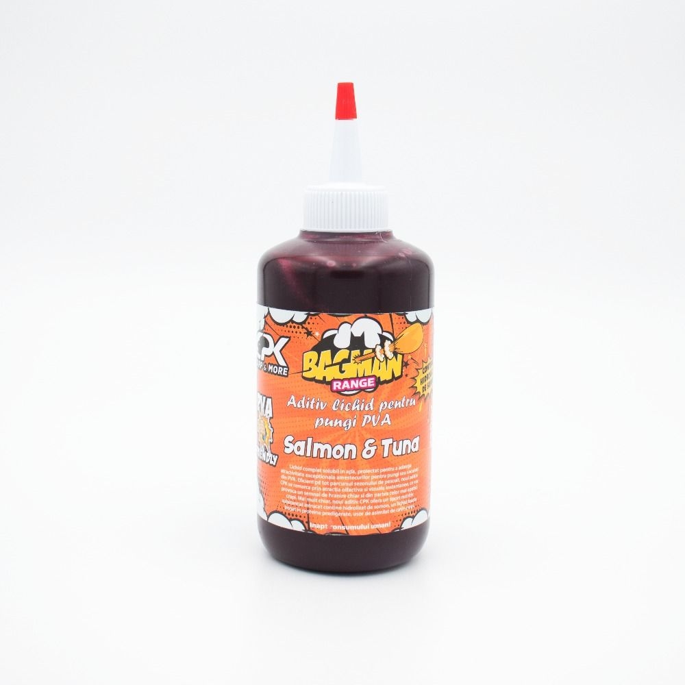 ADITIV CPK BAGMAN PENTRU PUNGI PVA SALMON & TUNA 250ML