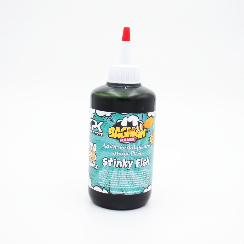 ADITIV CPK BAGMAN PENTRU PUNGI PVA STINKY FISH 250ML