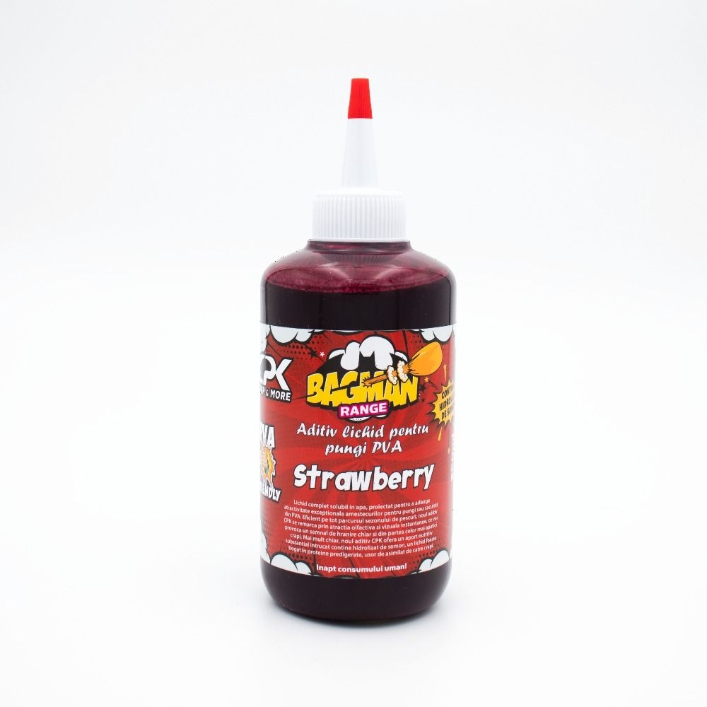 ADITIV CPK BAGMAN PENTRU PUNGI PVA STRAWBERRY 250ML