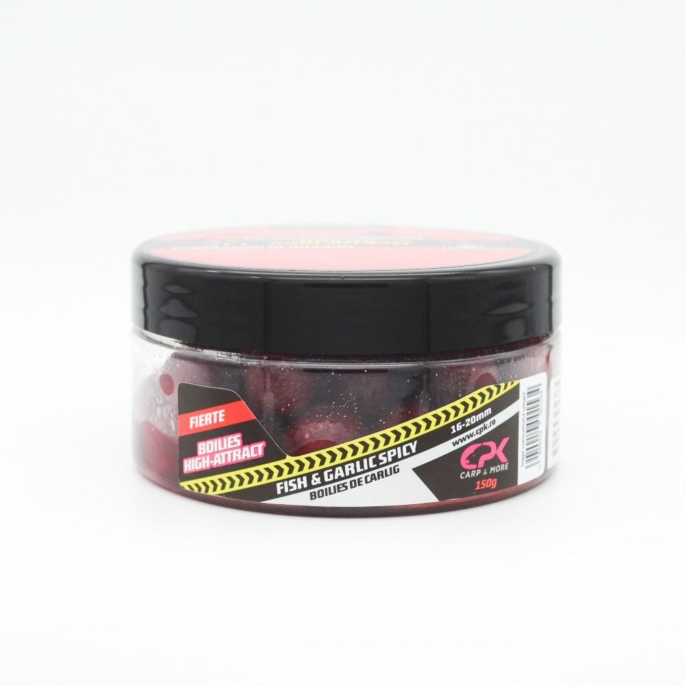 BOILIES CARLIG HA FISH & GARLIC SPICY 16/20MM 150GR