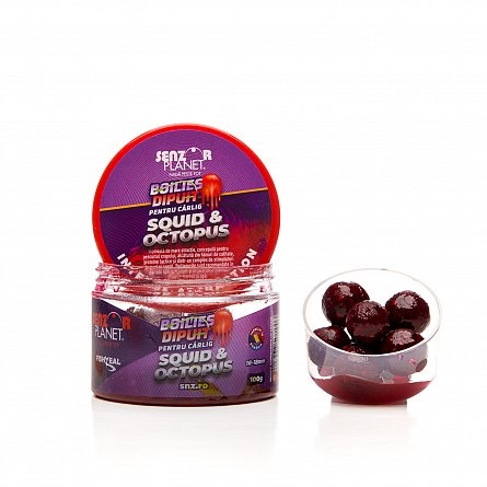 BOILIES DIPUIT PENTRU CARLIG SQUID & OCTOPUS 16-18mm 100g