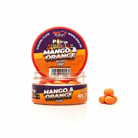 DUMBELLS METHOD FEEDER MANGO & ORANGE 6mm 10g