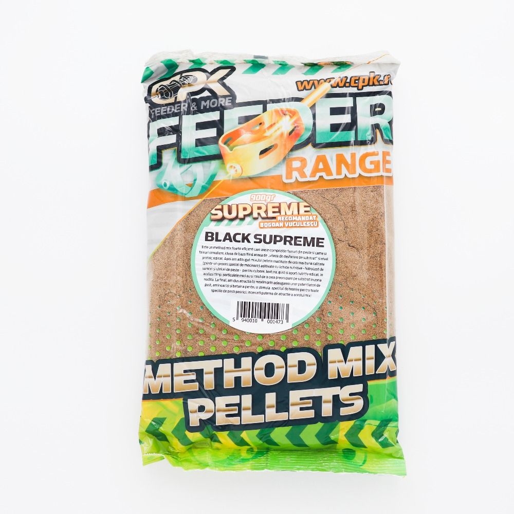 GROUNDBAIT CPK METHOD FEEDER SUPREME BLACK 900 G