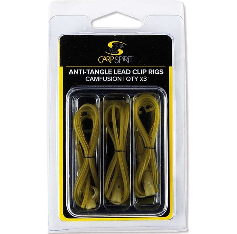 Carp Spirit Anti Tangle Lead Clip Rig CAMFUSION