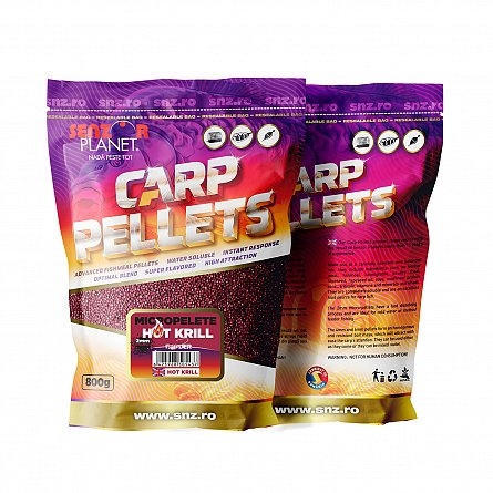 MICROPELETE HOT KRILL 2mm 800g