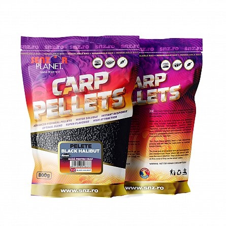 Pelete Black Halibut 4mm, 800 gr