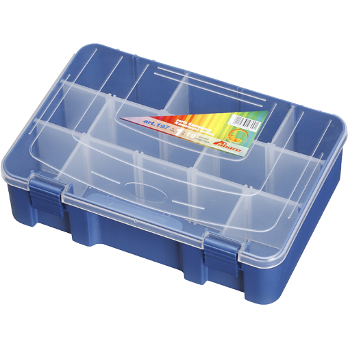 Cutie Plastica Panaro 1/9 cu compartimente ajustabile