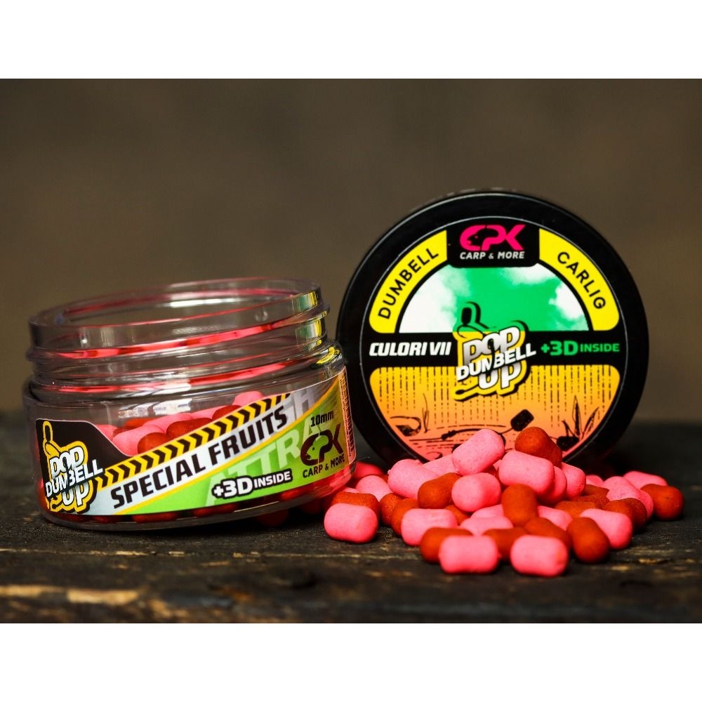 POP UP 3D DUMBELL 10 MM SPECIAL FRUITS
