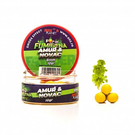 POP-UP FUMIGENA METHOD FEEDER AMUR & NOVAC 6mm 10g