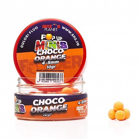 POP-UP MINIS CHOCO ORANGE 4-5mm 10g