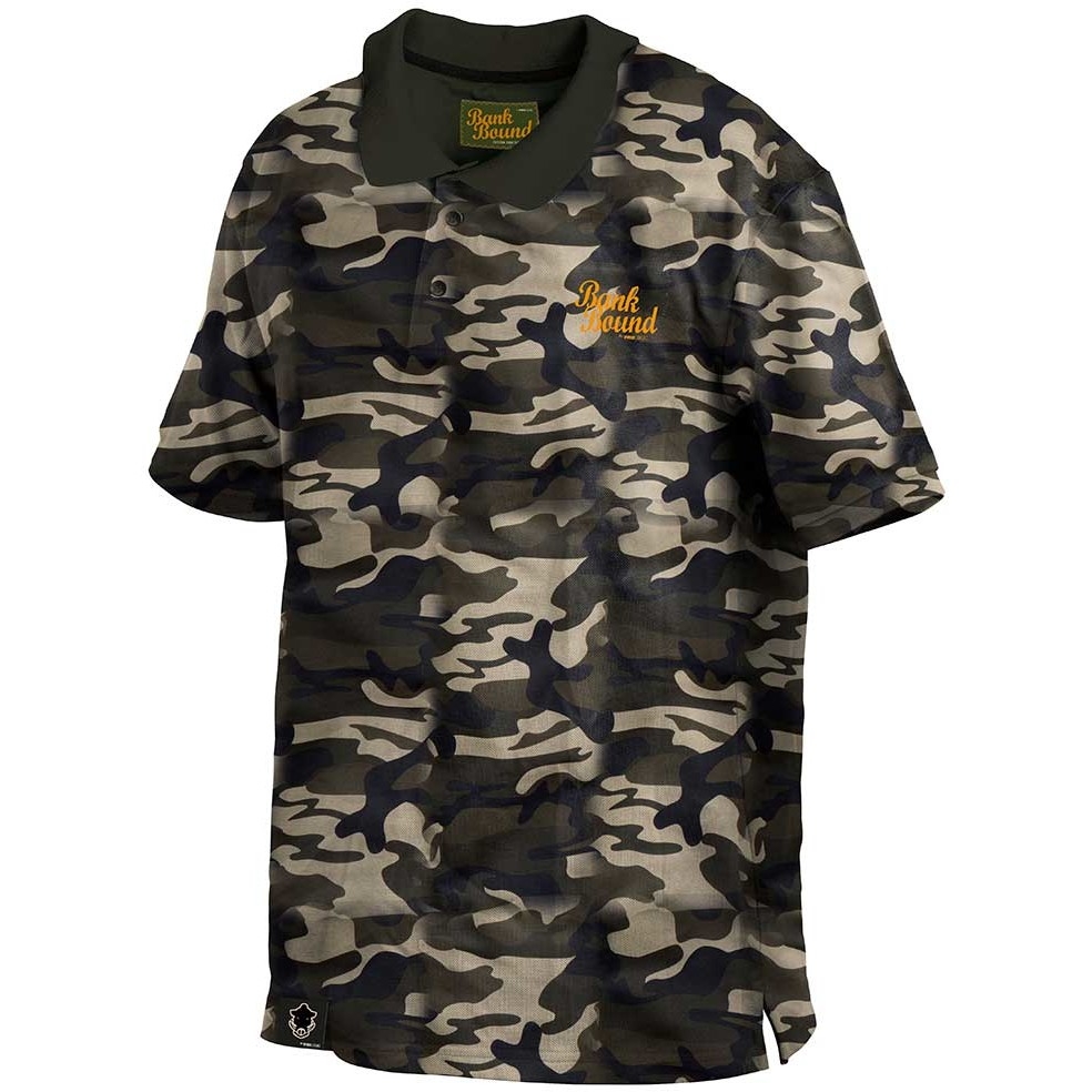 Tricou polo Prologic Bank Bound Camo