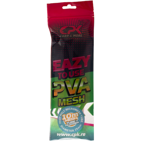 TUB + PLUNGER + PVA 10 Metri 25 Mm FAST MELT