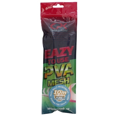 TUB + PLUNGER + PVA 10 Metri 20 Mm FAST MELT