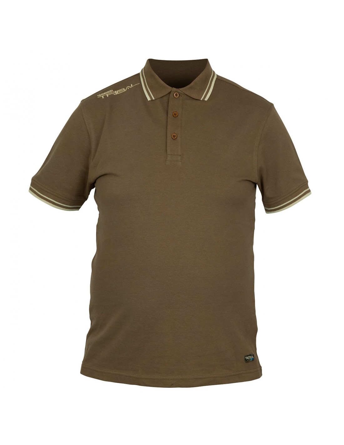 Tricou polo Shimano Tactical olive, XL