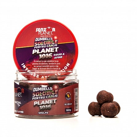 SOLUBILE DUMBELLS PENTRU CARLIG Planet1016 16-18mm 100g