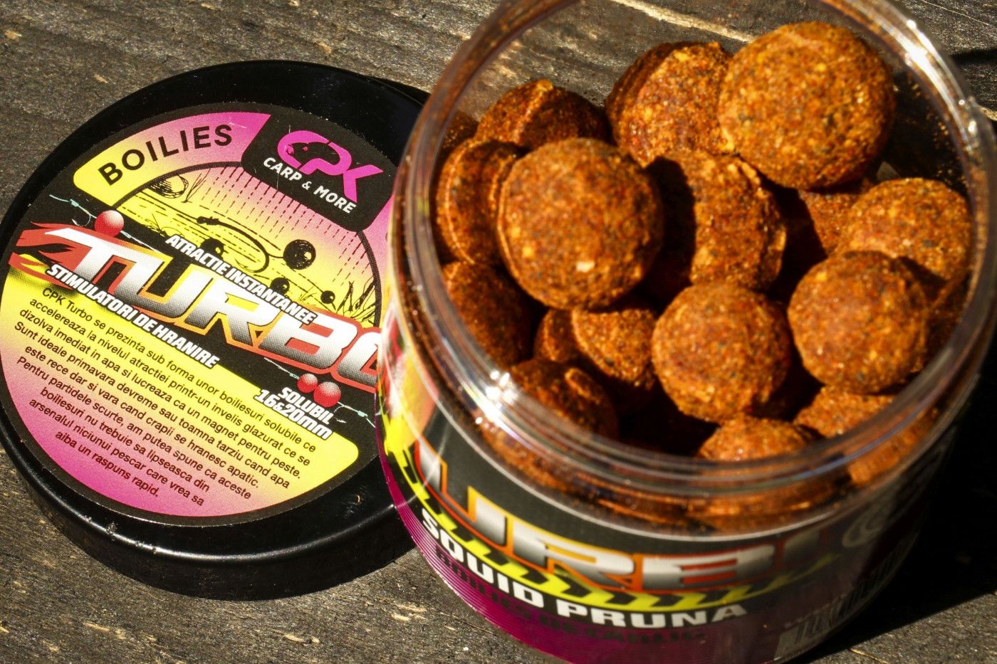 BOILIES DE CARLIG TURBO SOLUBILE SQUID Si CAPSUNA 16/20MM